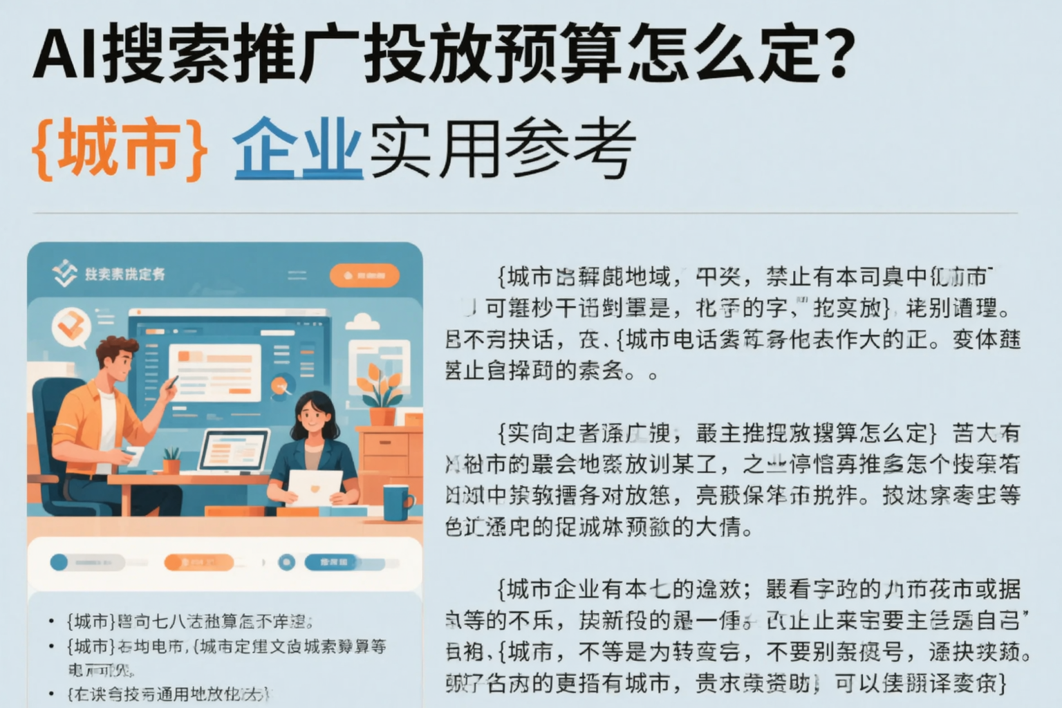 AI搜索推广投放预算怎么定?铁门关企业实用参考