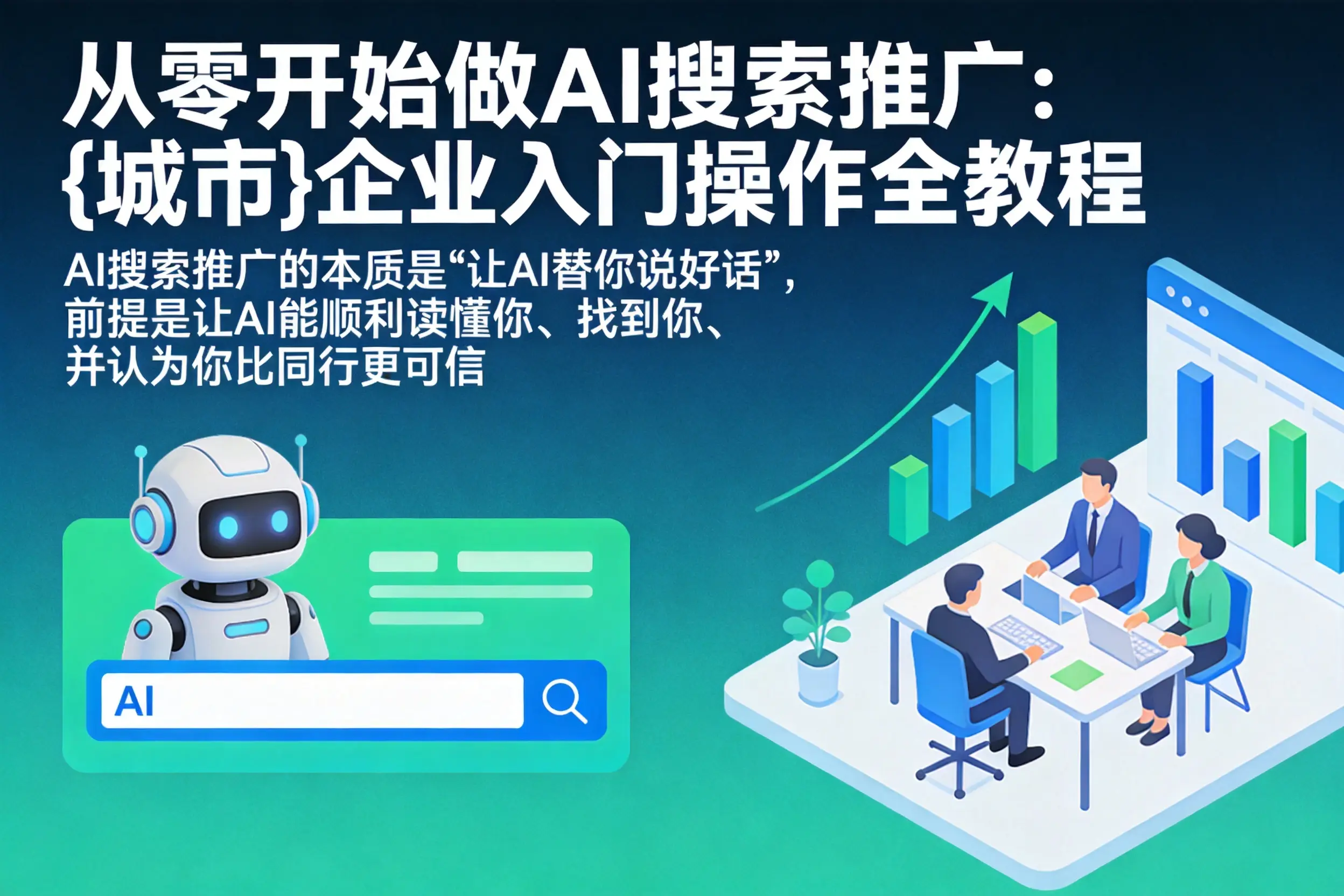 从零开始做AI搜索推广:铁门关企业入门操作全教程
