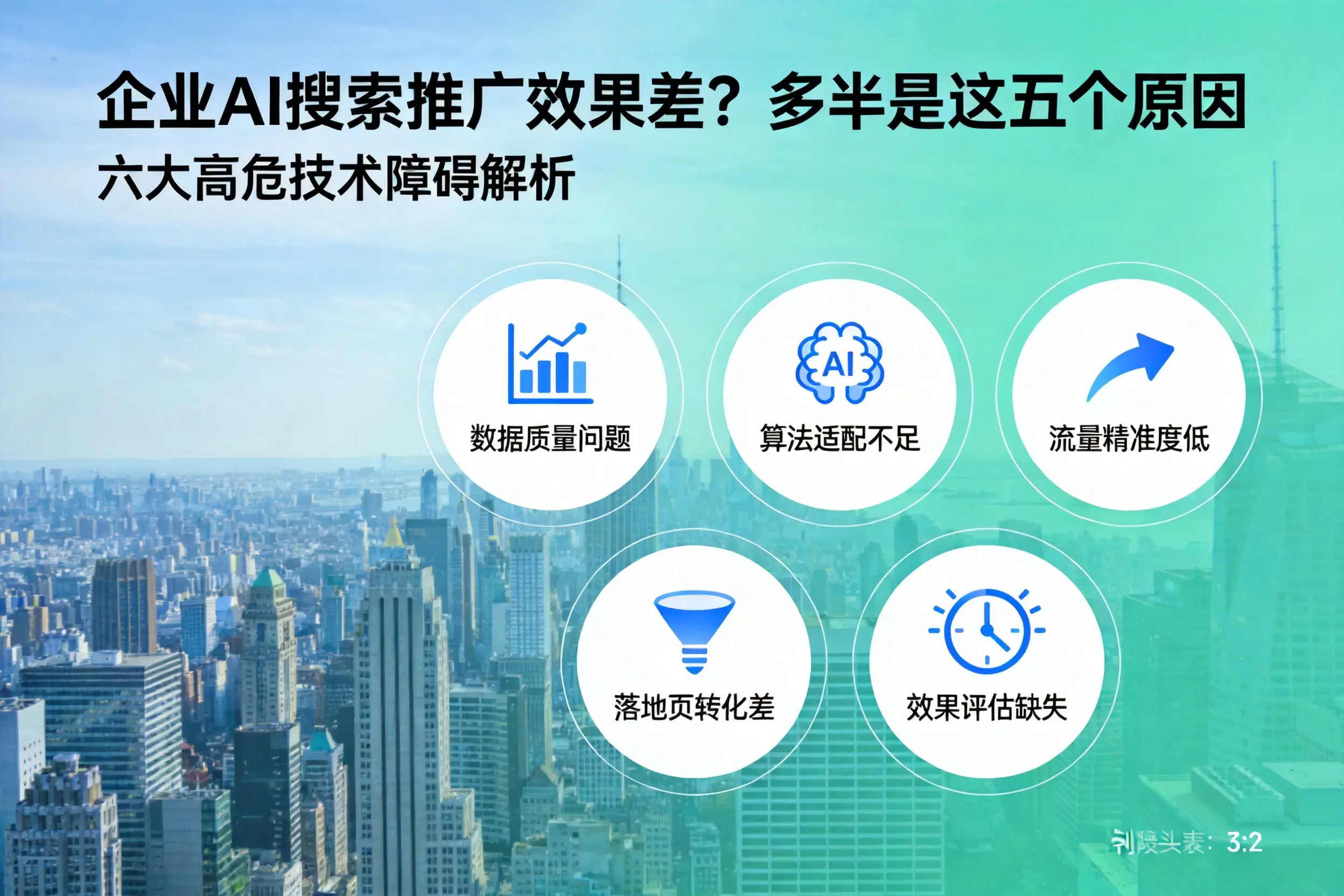 铁门关企业AI搜索推广效果差?多半是这五个原因