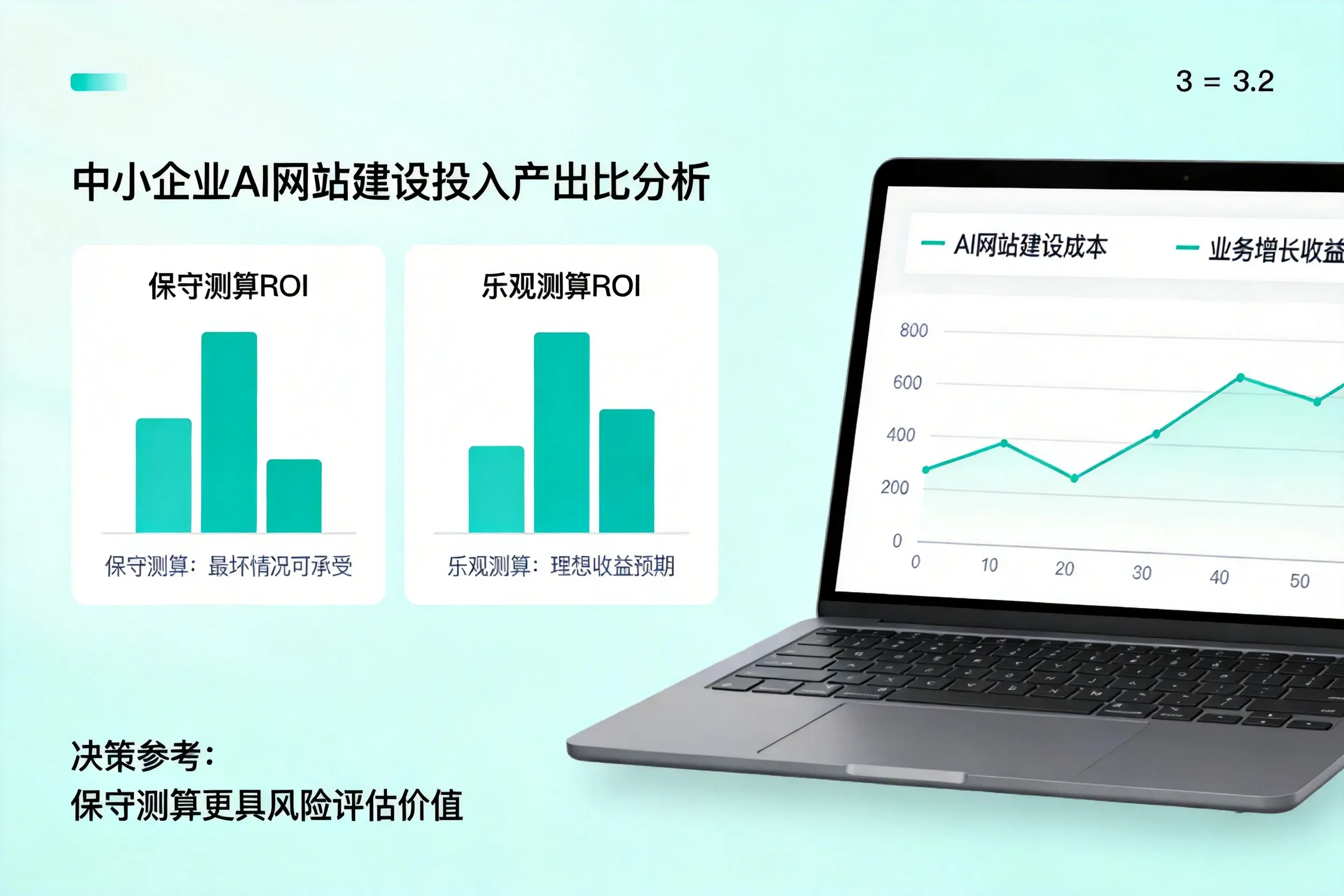铁门关中小企业AI网站建设投入产出比怎么算？先看这份分析