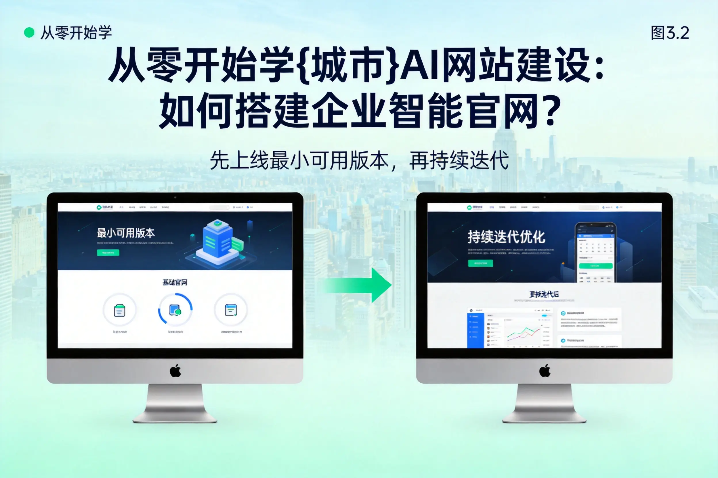 从零开始学铁门关AI网站建设：如何搭建企业智能官网？