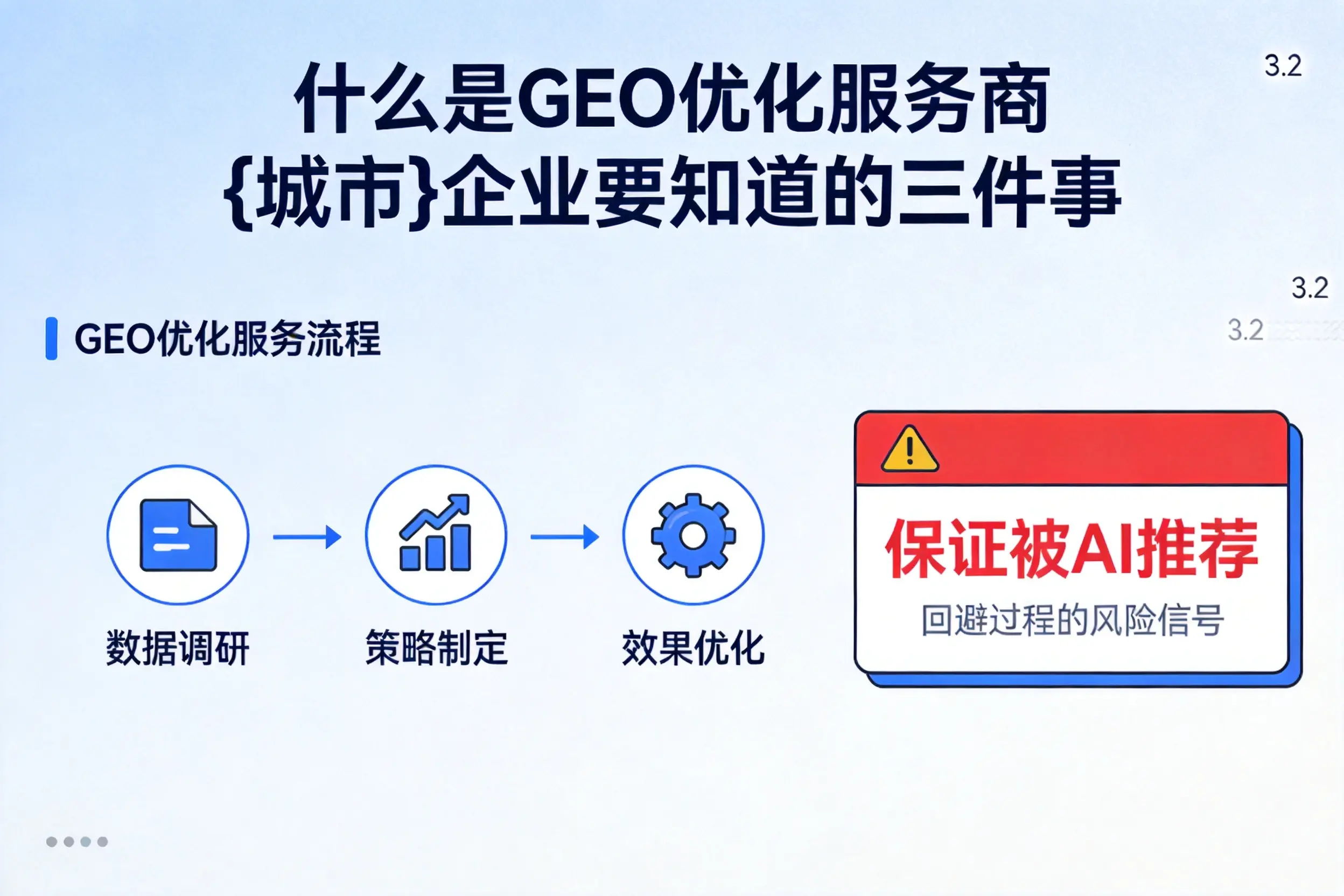 什么是GEO优化服务商铁门关企业要知道的三件事