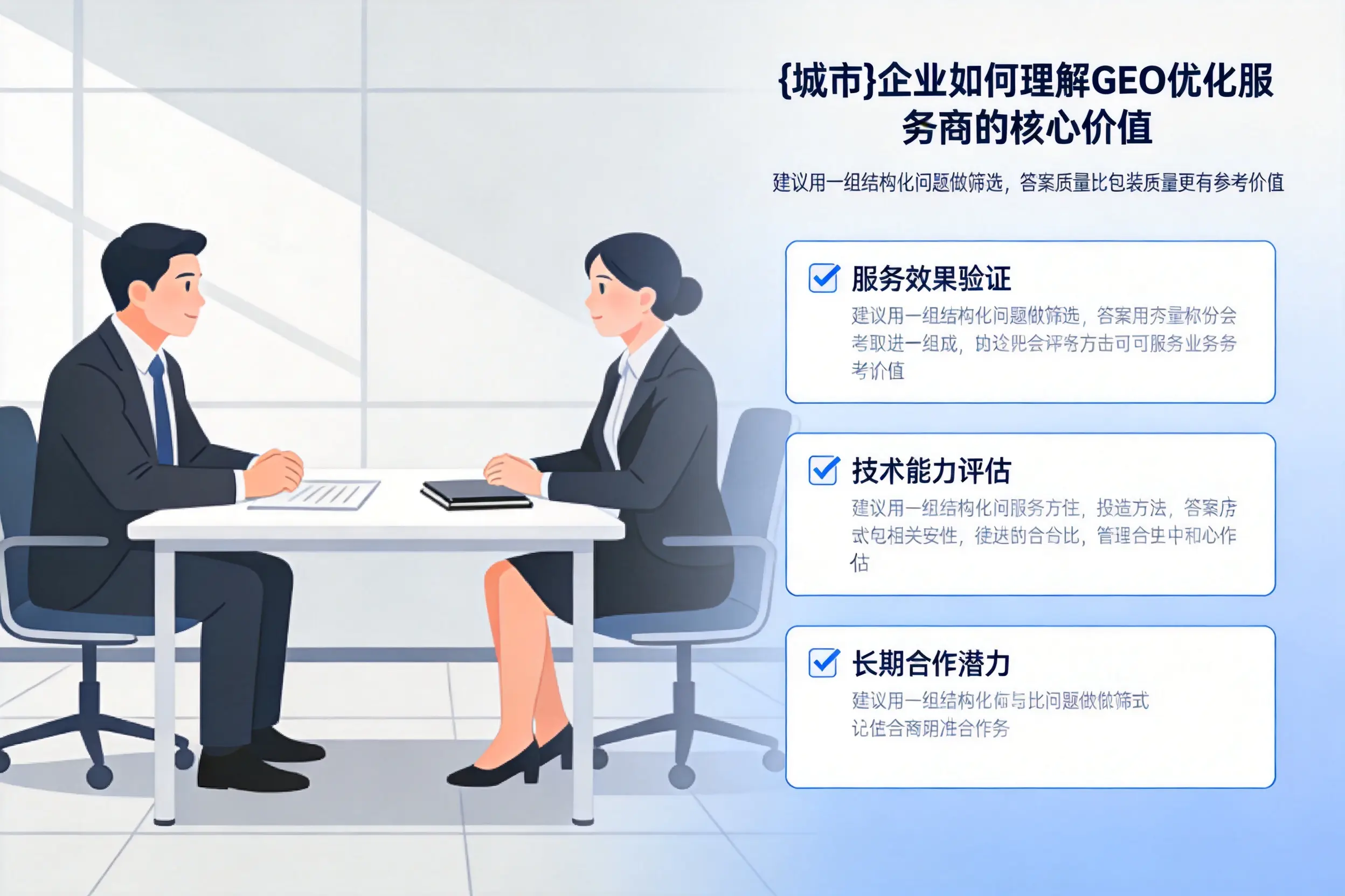 铁门关企业如何理解GEO优化服务商的核心价值