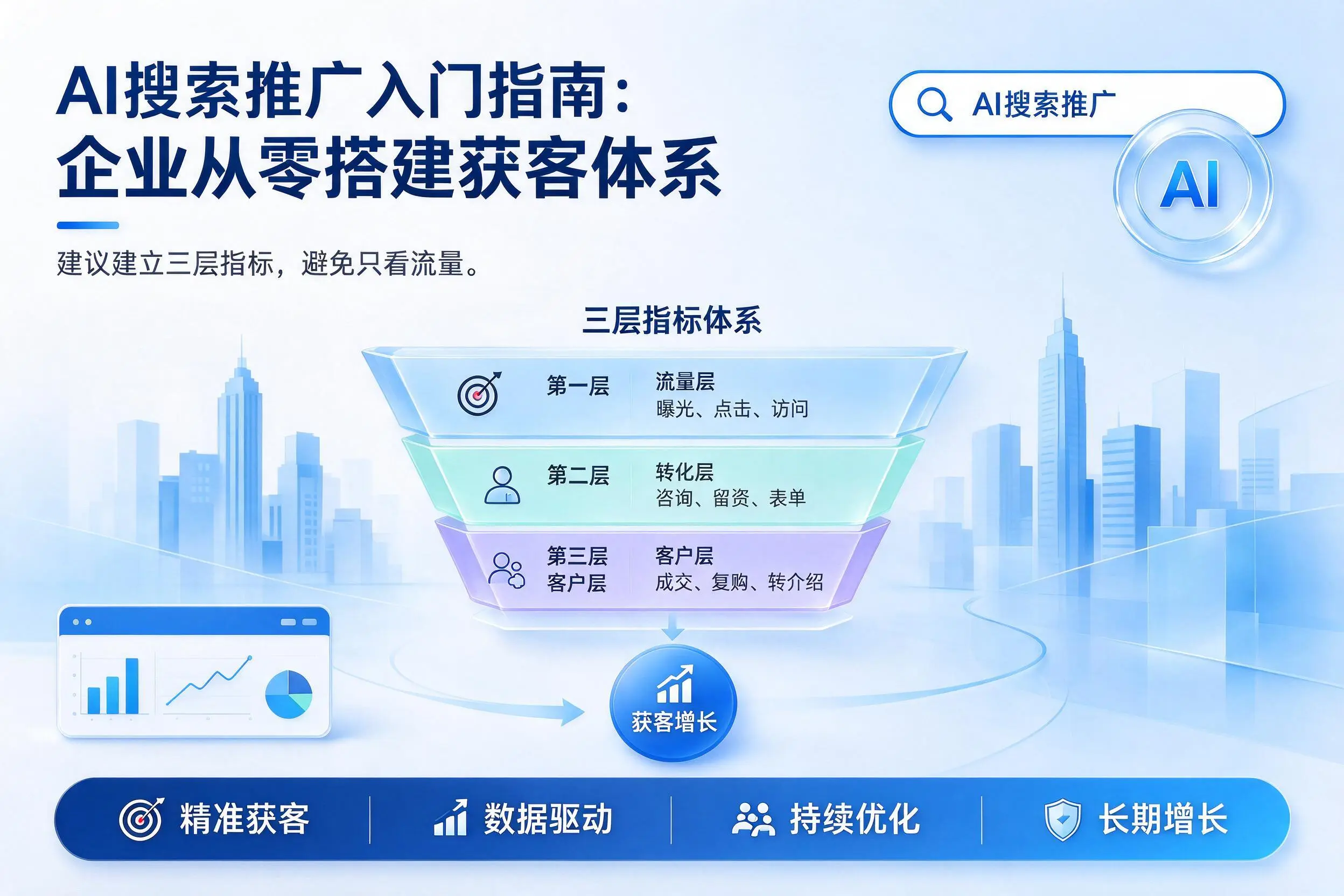 AI搜索推广入门指南:铁门关企业从零搭建获客体系